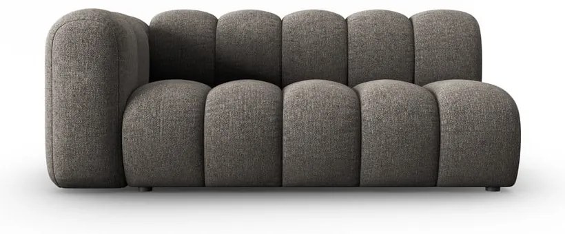 Tmavosivý modul pohovky (ľavý roh) Lupine – Micadoni Home