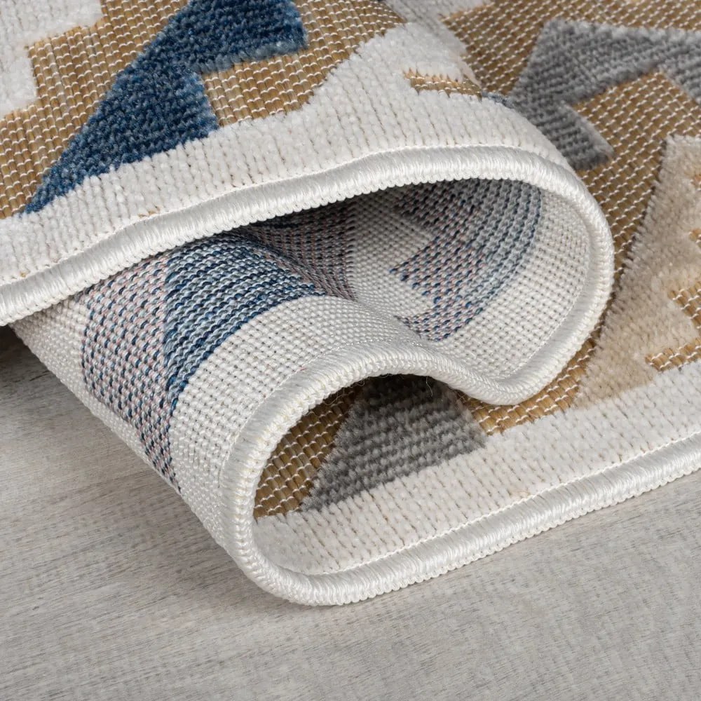 Krémový vnútorný a vonkajší koberec 200x290 cm Zion Natural - Flair Rugs