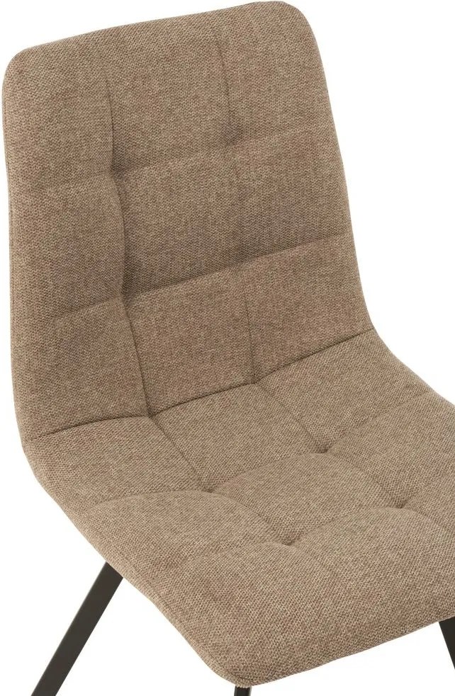 Béžová jedálenská stolička Chair Babette Beige - 55*47*82cm