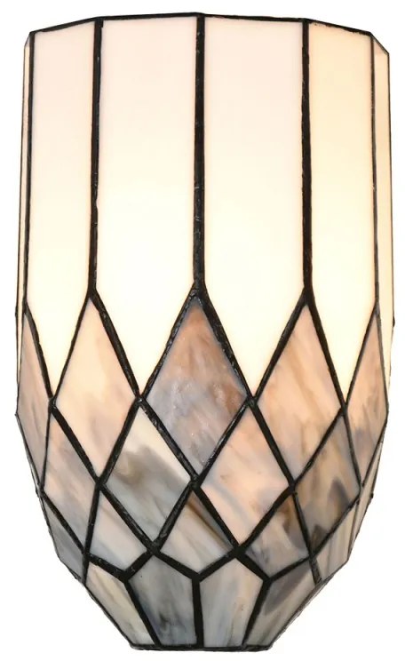 Nástenné TIFFANY svietidlo HEKA 18*27