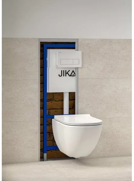 JIKA H8936620000001 - Splachovacie tlačidlo DUAL PRO biela