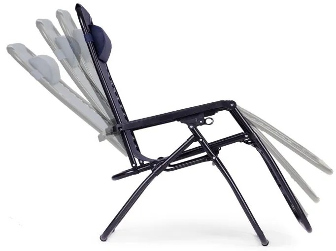 Lehátko tmavomodrej farby