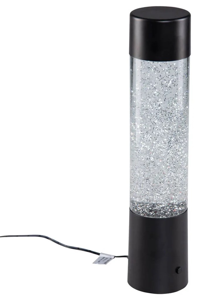 Neon stolná lampa čierna vrátane LED RGB - Sparkle