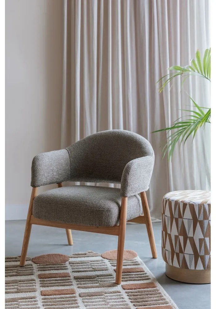 Hnedý taburet Ziggy – White Label