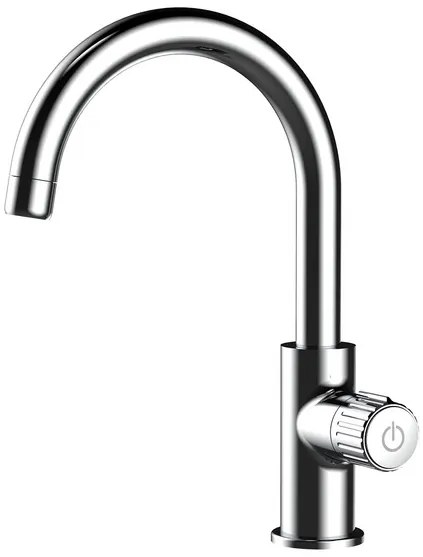 Duschwell Kúpeľňová umývadlová batéria Basic, s perlátorom Neoperl (Ohnutý)  (100330681)