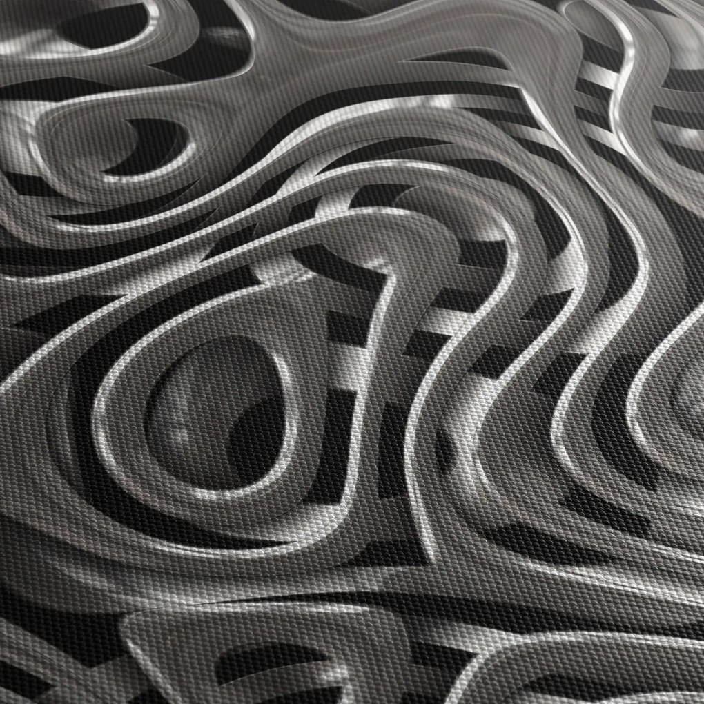 Obraz - Metalická abystrakcia (90x60 cm)
