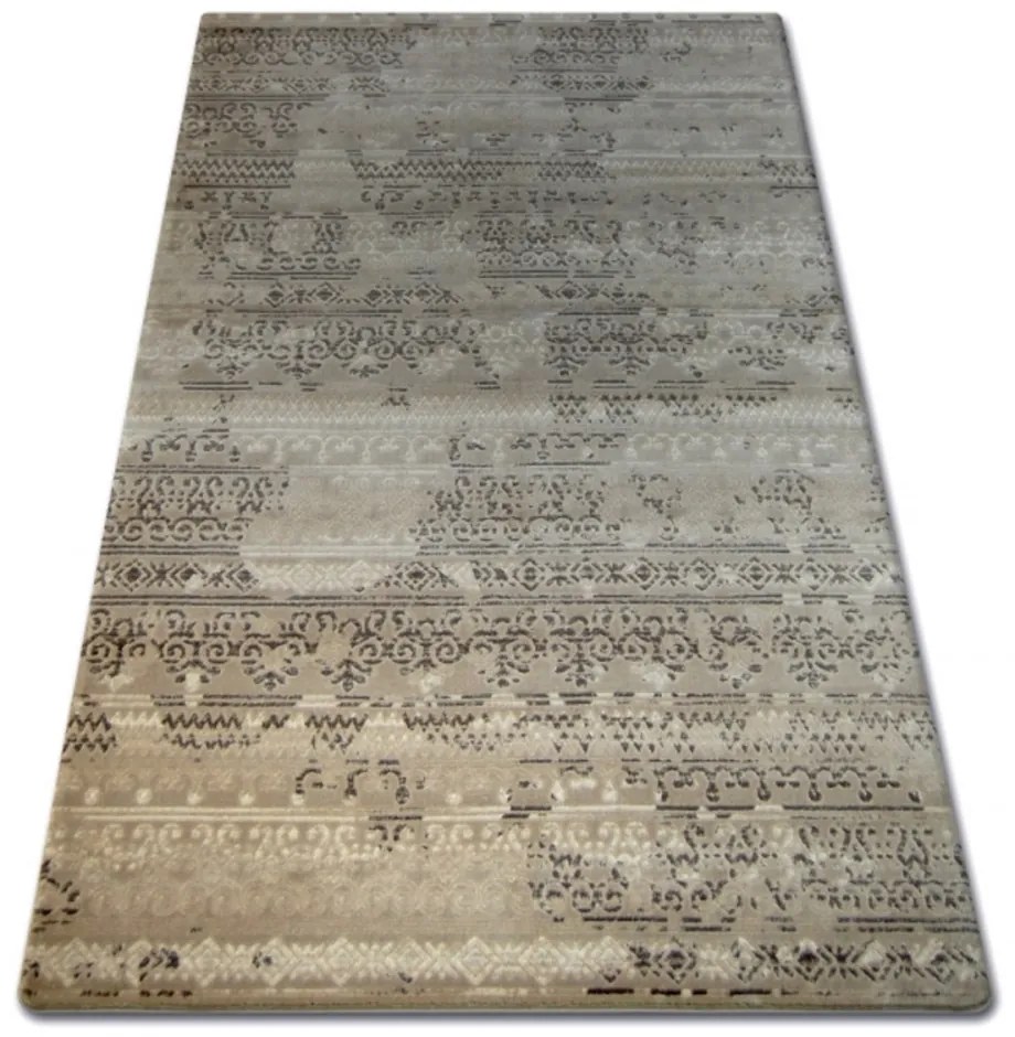 Luxusný kusový koberec akryl Cora béžový, Velikosti 80x150cm
