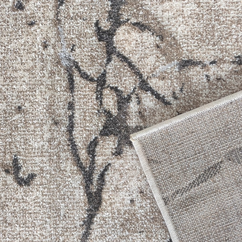 DY Panamero 25 Béžový moderný koberec Rozmer: 200x290 cm