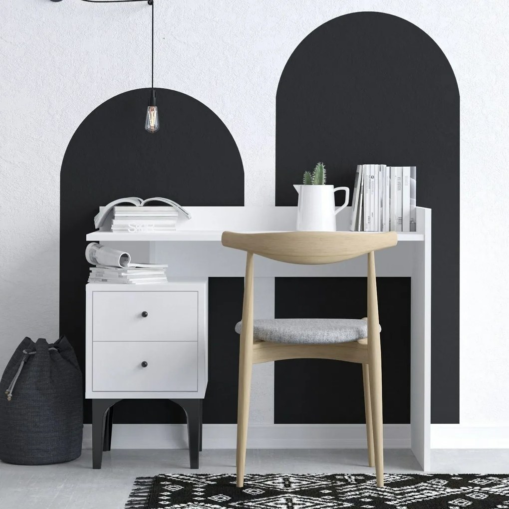 Pracovný stôl Dow White