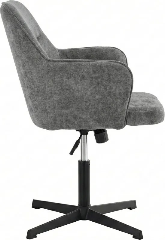 Sivé kancelárske kreslo NERIS