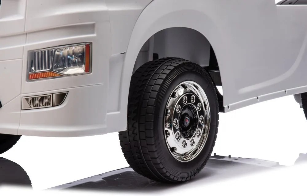 LEAN CARS Scania 500R HL698 White 4x4 Auto na batérie