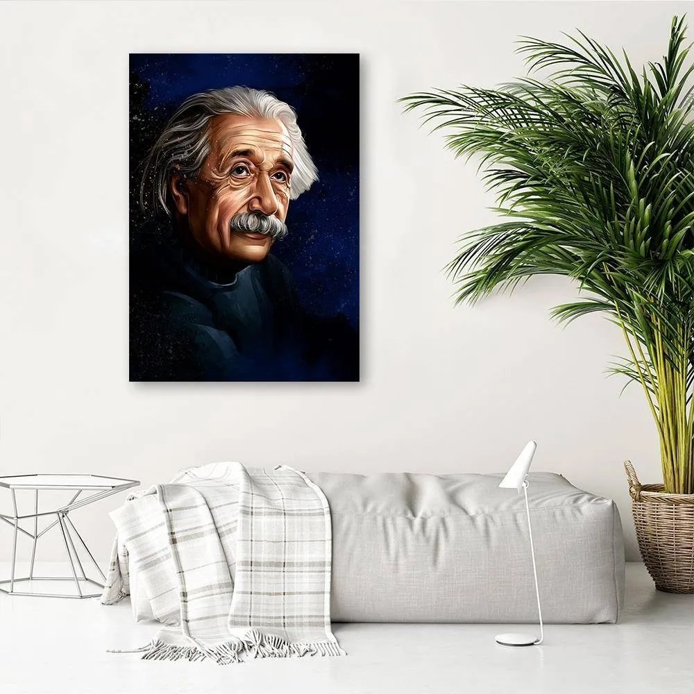 Gario Obraz na plátne Albert Einstein - Dmitry Belov Rozmery: 40 x 60 cm