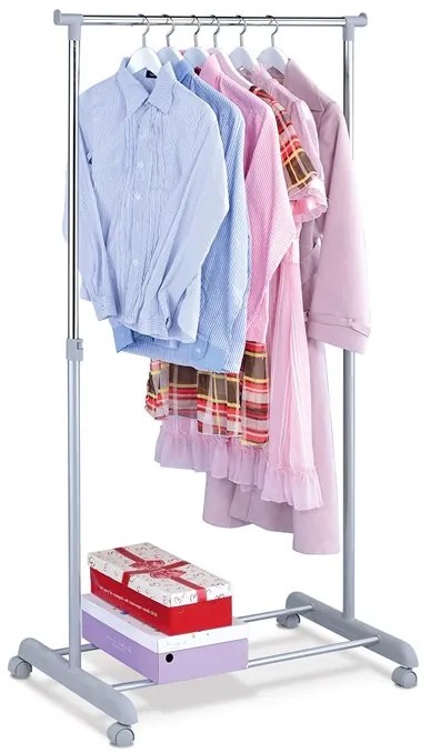 Autronic BONTEC Stojan na šaty, plast, šedá, ABD-1209 GREY Farba: Šedá