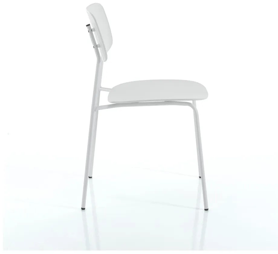 Biele jedálenské stoličky v súprave 2 ks Primary - Tomasucci