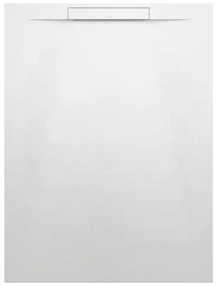 LAUFEN Pro S obdĺžniková sprchová vanička z materiálu Marbond, lineárny odtok na kratšej strane, 1200 x 900 x 30 mm, biela matná, H2101870000001