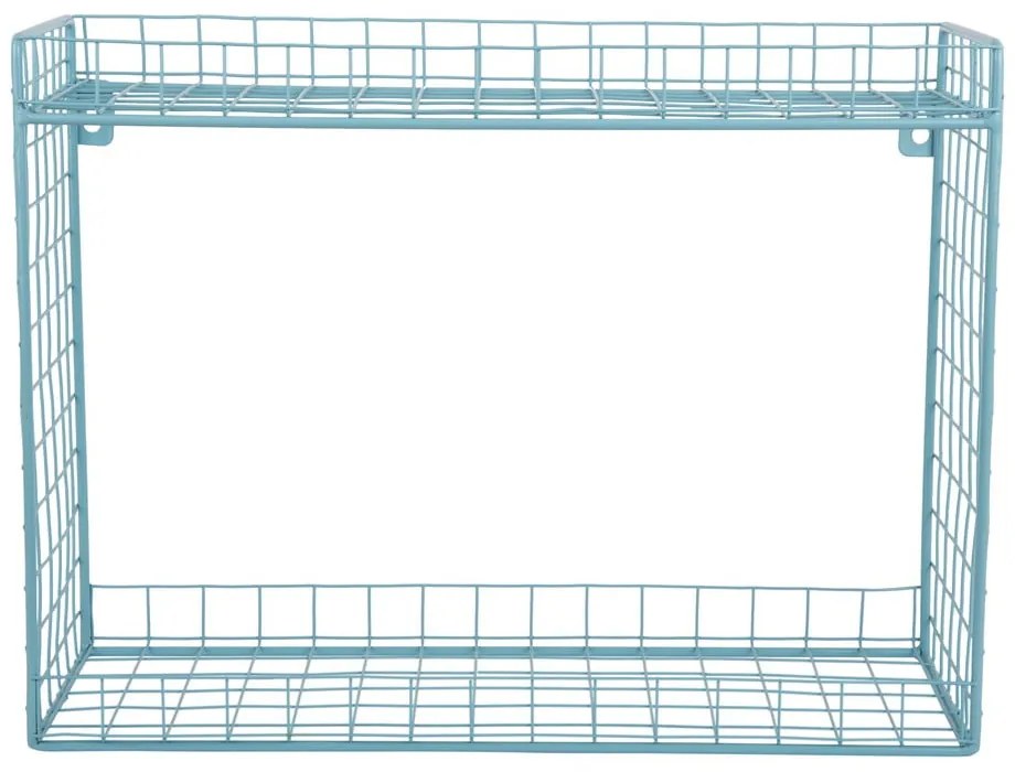 Tyrkysová poschodová oceľová polica 40 cm Reja – PT LIVING