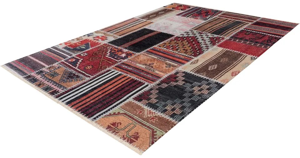 Kusový koberec My Ethno 263 multi – na von aj na doma, 75x150, viacfarebná, obývacia izba, Obsession
