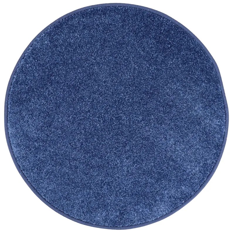 Kusový koberec Gusto 78 kruh, 59x59 (průměr) kruh, modrá, kancelária, Associated Weavers