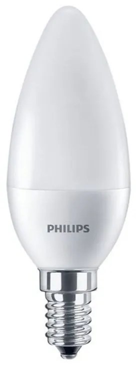 LED žiarovka E14 teplá 2700k 7w 806 lm sviečka