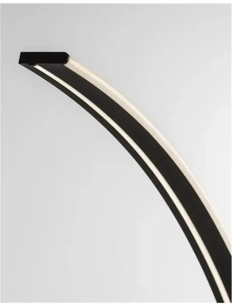 LED stojaca lampa Premium 20 čierne