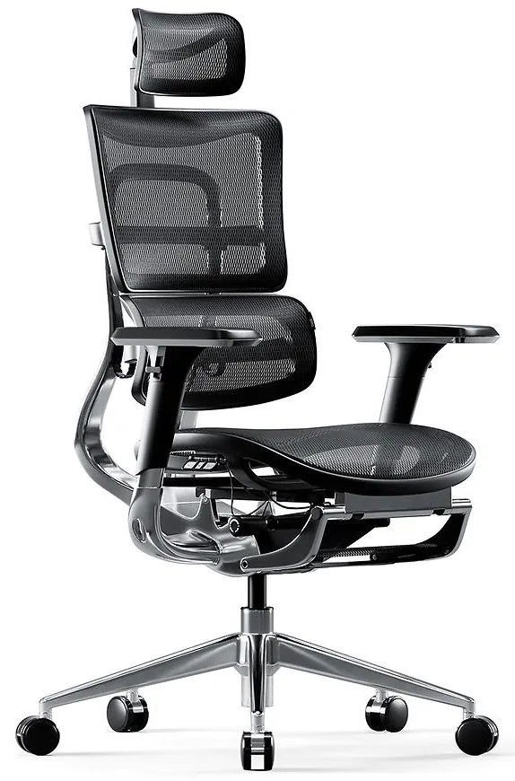 Kancelárske kreslo V-Master čierna/šedá