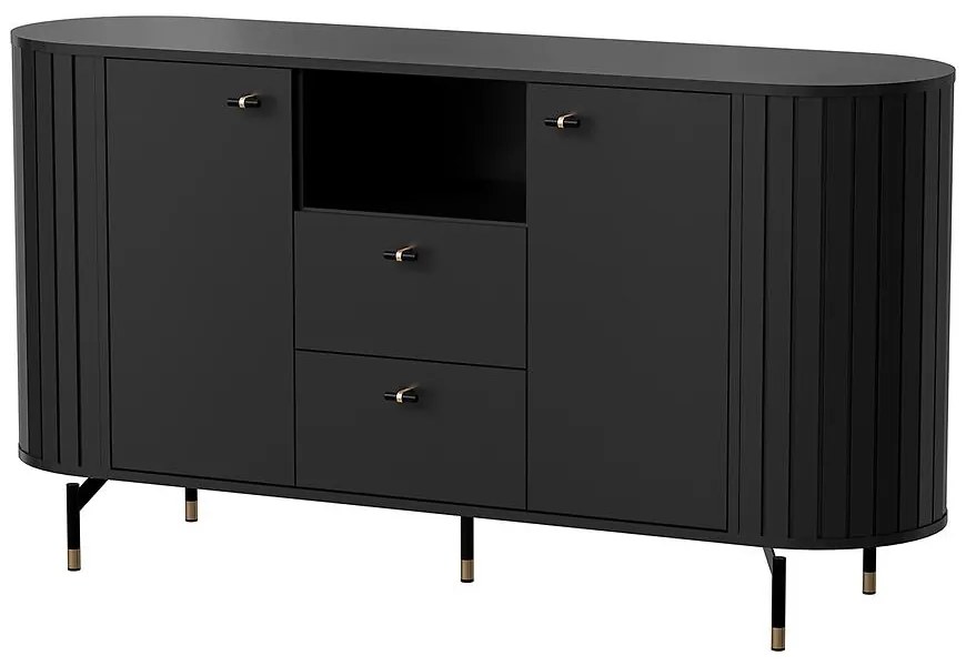 Komoda Zante Za2 čierna