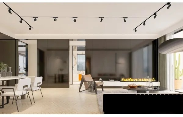 Rabalux 70115-LED Bod. svieti. do 1-fáz. lišt. sys. LiTrack LED/10W/24V 4000K