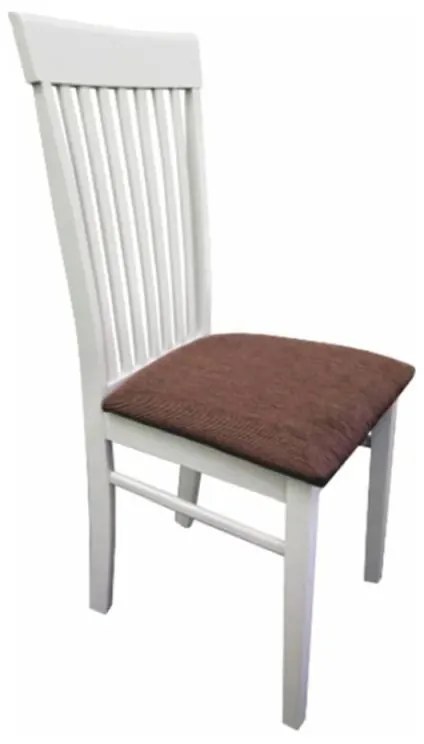 Pohodlná stolička biela