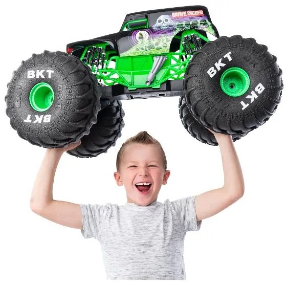 Moni Terénne vozidlo na diaľkové ovládanie Mega Grave Digger  (100396357)