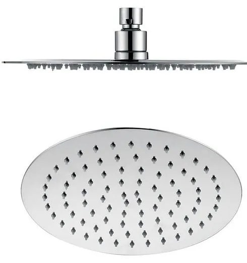 Hlavová sprcha z nehrdzavejúcej ocele v lesklo striebornej farbe ø 25 cm Slim – Sapho