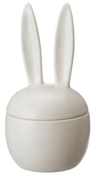 Biela porcelánová dóza ELARIA KANIN - rôzne veľkosti Veľkosť: S