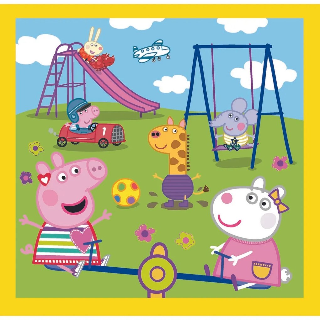 TREFL Puzzle Prasátko Peppa 3v1 (20,36,50 dílků)