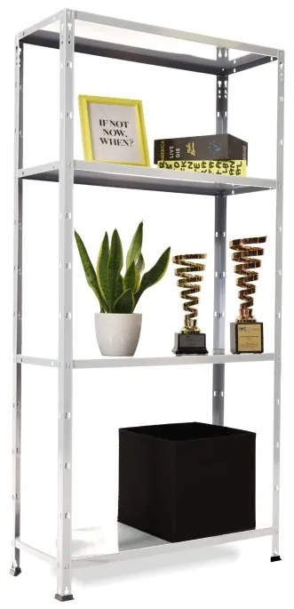 Trestles AKCE 4x Policový regál 1500x750x300,světle šedý,4 police RP6-4-4