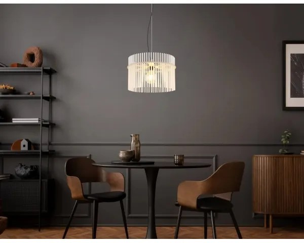 Globo 15698HB - Závesné svietidlo GORLEY s lankom 1xE27/60W/230V