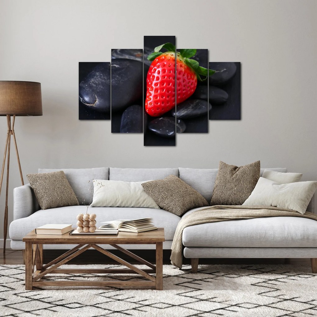 Obraz - jahoda (150x105 cm)