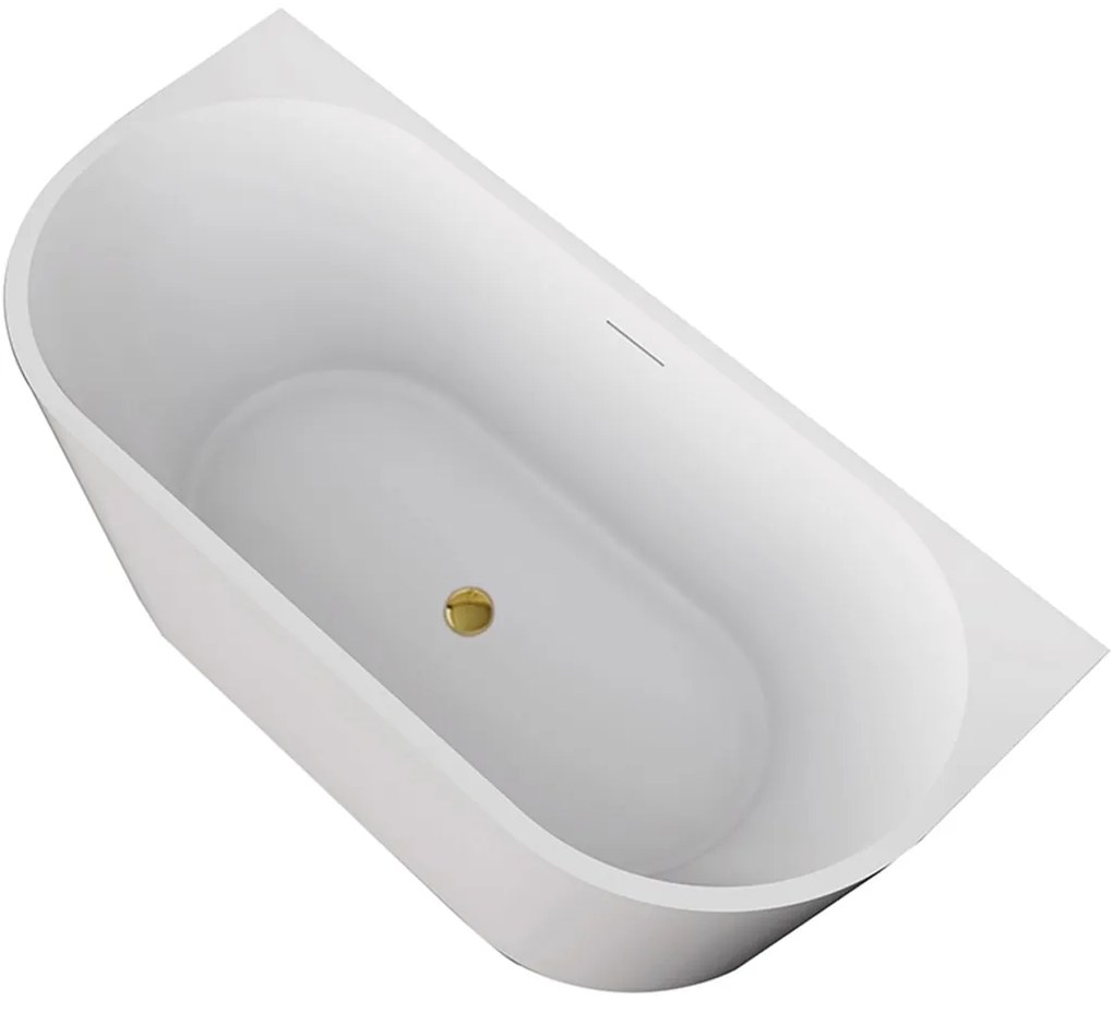 Cerano Grazia, voľne stojaca akrylátová vaňa 170x80 cm, biela, CER-CER-413624