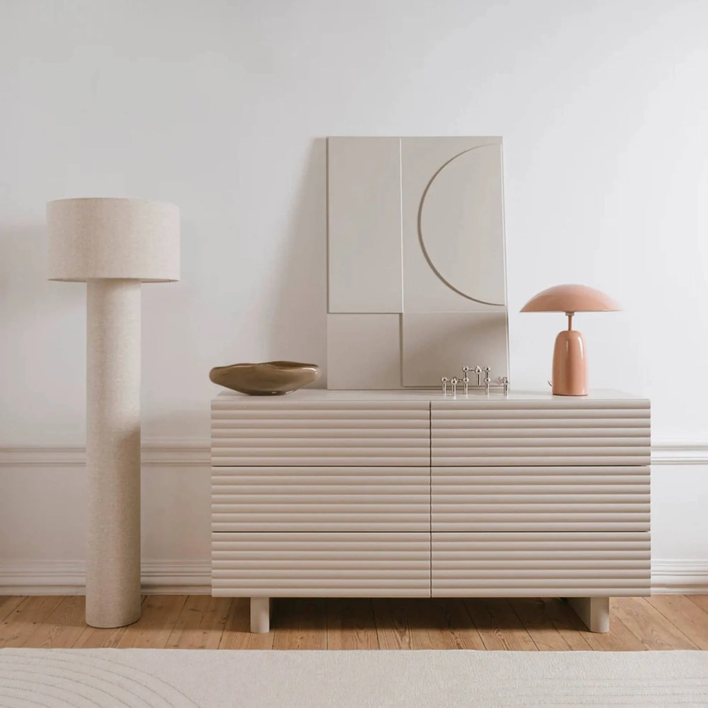 Komoda LUMO 150 cm kašmír