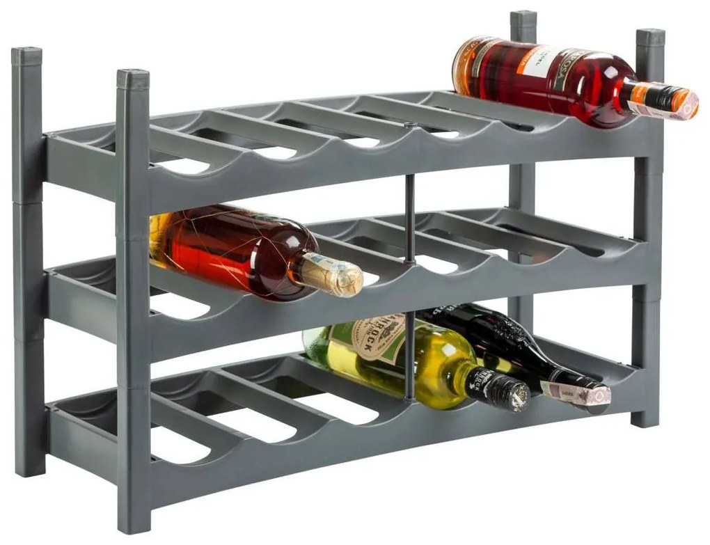 Stojan na fľaše, polica na víno, 6 pozícií VARIO, Rotho