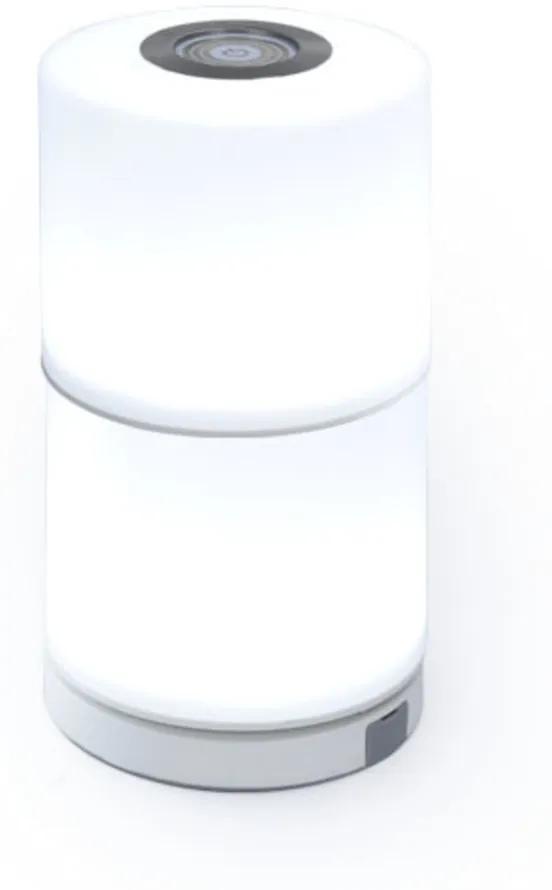 LUTEC Inteligentná stolná LED lampa NOMA s funkciou RGB, 4,6 W, teplá biela-studená biela, IP44