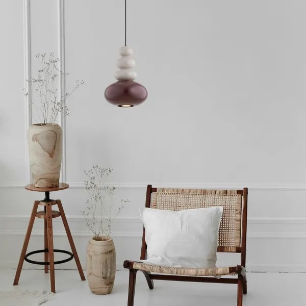 Argon 8820 - Luster na lanku DIEGO 1xGU10/5W/230V hnedá/šedá