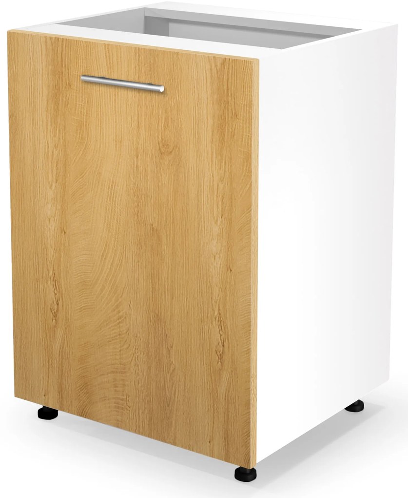 Dolná kuchynská skrinka VITO - 60x82x52 cm - dub medový