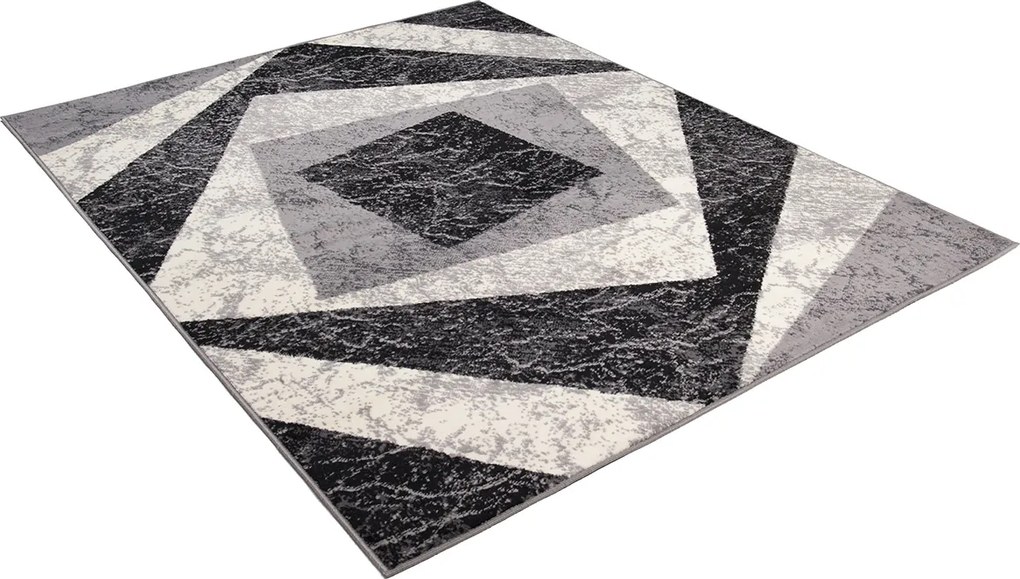 TA Koberec K855A ŠEDÁ LACNÉ PP CRM Rozmer: 150x240 cm