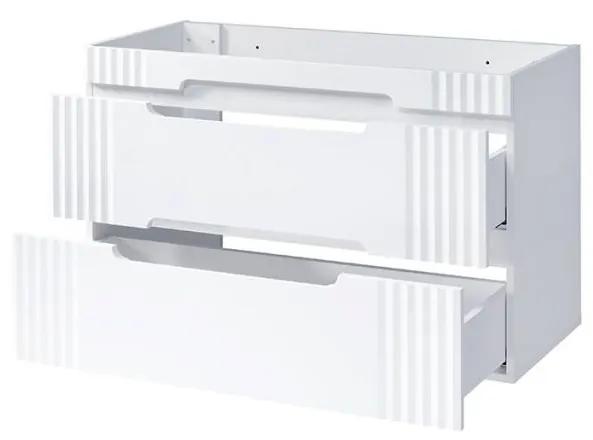 CMD Kúpeľňová skrinka FIJI WHITE 82-100-D-2S