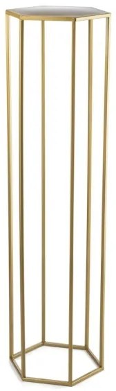 Stojan na kvety 100x24 cm zlatá