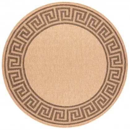 Koberec SIZAL FLOORLUX kruh 20014 mais / coffee