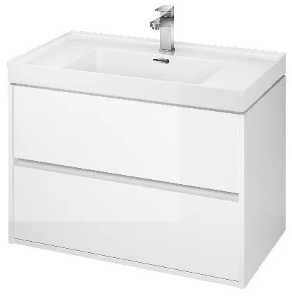 Cersanit - SET B105 Crea skrinka + Crea 80 umývadlo, Biela, S801-279