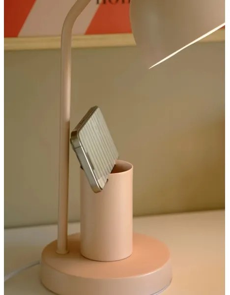 Nordlux - Stolná lampa DEVONE 1xE27/15W/230V ružová