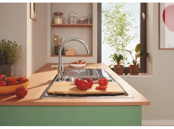 GROHE 40751HV0 - Krájacia doska 490 × 240 × 19 mm drevo