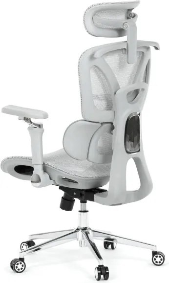 Kancelárska stolička sivá sieťovina KA-B2363 GREY