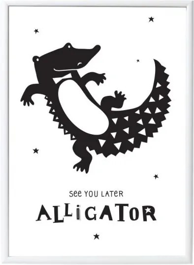lovel.sk Plagát - Alligator 50x70 cm